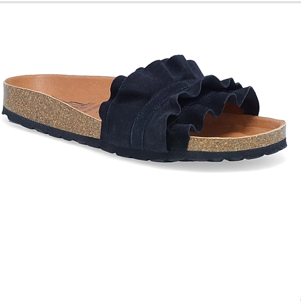 Miz Mooz Black Rocio Sandals